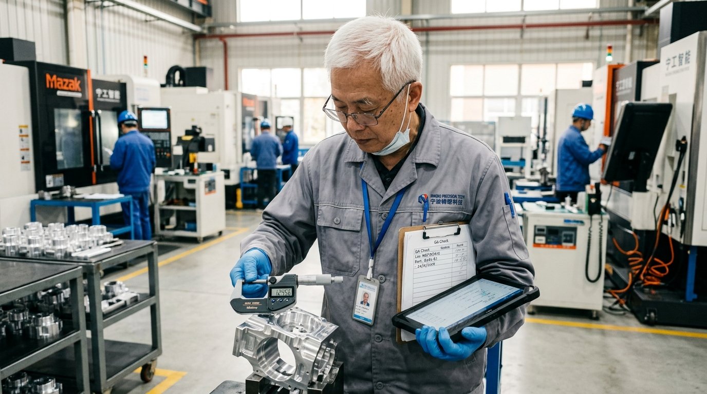Auditoria técnica em fábrica na China